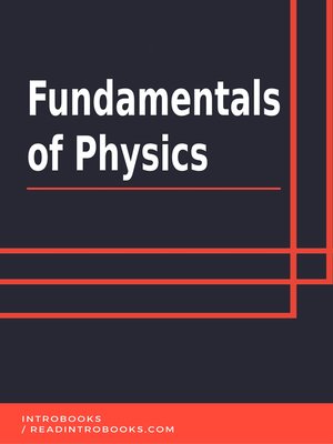 cover image of Fundamentals of Physics